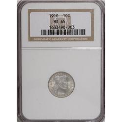 1910 10C MS65 NGC