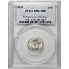 Image 1 : 1935 10C MS67 Full Bands PCGS