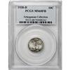 Image 3 : 1938-D 10C MS68 Full Bands PCGS