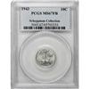 Image 1 : 1943 10C MS67 Full Bands PCGS