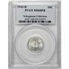 Image 1 : 1943-D 10C MS68 Full Bands PCGS