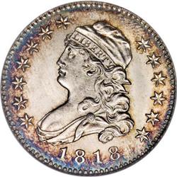 1818 25C MS66 NGC