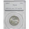 Image 1 : 1887 25C MS64 PCGS
