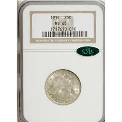 1914 25C MS65 NGC