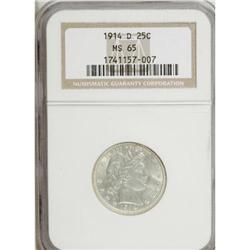 1914-D 25C MS65 NGC