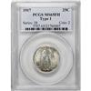 Image 1 : 1917 25C Type One MS65 Full Head PCGS