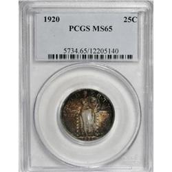 1920 25C MS65 PCGS