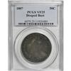 Image 1 : 1807 50C Draped Bust VF25 PCGS