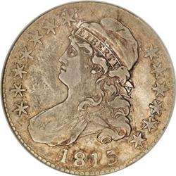 1815/2 50C AU50 ANACS