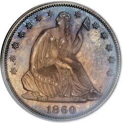 1860 50C PR65 PCGS