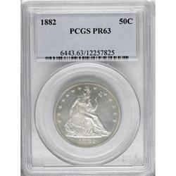 1882 50C PR63 PCGS