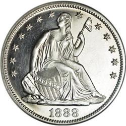 1888 50C PR65 Cameo NGC