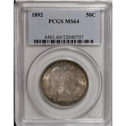 1892 50C MS64 PCGS