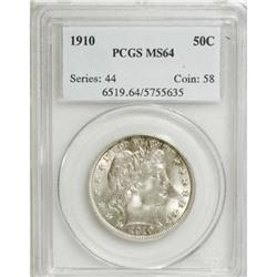 1910 50C MS64 PCGS
