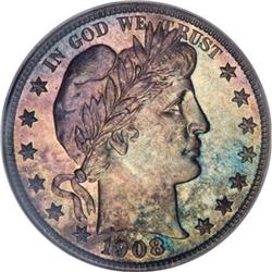 1908 50C PR65 PCGS