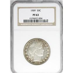 1909 50C PR63 NGC
