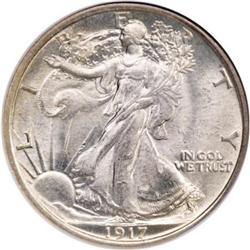 1917-D 50C Reverse MS65 NGC