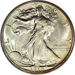 1919-S 50C MS65 PCGS