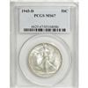 Image 1 : 1945-D 50C MS67 PCGS