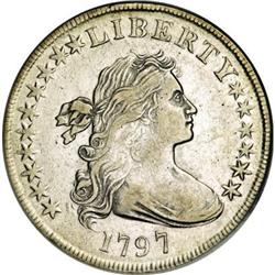 1797 $1 10x6 Stars XF40 NGC