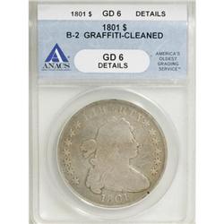 1801 $1 Good 6 Details ANACS