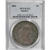 Image 1 : 1803 $1 Small 3 Fine 12 PCGS