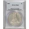 Image 3 : 1863 $1 PR63 PCGS