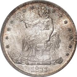 1877-S T$1 MS64 PCGS