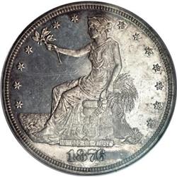 1876 T$1 PR62 Cameo PCGS