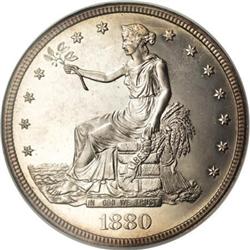 1880 T$1 PR66 NGC
