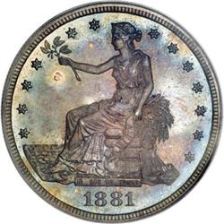 1881 T$1 PR64 PCGS