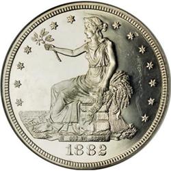 1882 T$1 PR64 NGC