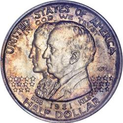 1921 50C Alabama 2x2 MS66 NGC