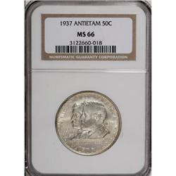 1937 50C Antietam MS66 NGC