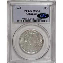 1938 SET Arkansas PDS Set MS64 PCGS