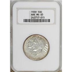 1939 50C Arkansas MS65 NGC