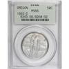 Image 1 : 1933-D 50C Oregon MS66 PCGS