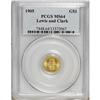 Image 3 : 1905 G$1 Lewis and Clark MS64 PCGS