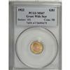 Image 3 : 1922 G$1 Grant with Star MS67 PCGS