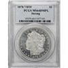 Image 3 : 1878 7/8TF $1 Strong MS64 Deep Mirror Prooflike