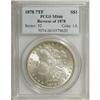 Image 3 : 1878 7TF $1 Reverse of 1878 MS66 PCGS