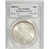 Image 3 : 1880-CC $1 8/7 Reverse of 1878 MS66 PCGS