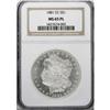 Image 1 : 1881-CC $1 MS65 Prooflike NGC