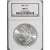 Image 1 : 1881-S $1 MS67 NGC