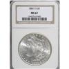 Image 1 : 1881-S $1 MS67 NGC