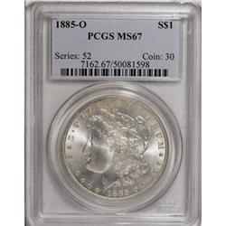 1885-O $1 MS67 PCGS
