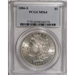 1886-S $1 MS64 PCGS