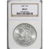 Image 1 : 1887 $1 MS67 NGC