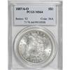 Image 3 : 1887/6-O $1 MS64 PCGS