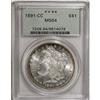 Image 1 : 1891-CC $1 MS64 PCGS